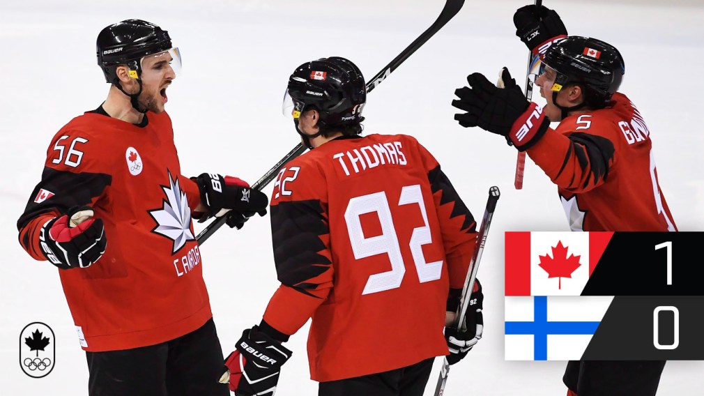 Équipe Canada obtient son billet pour la demi-finale du tournoi de hockey masculin