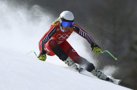 Equipe Canada-Ski alpin-Roni Remme-Pyeongchang 2018 Roni Remme. AP Photo/Alessandro Trovati