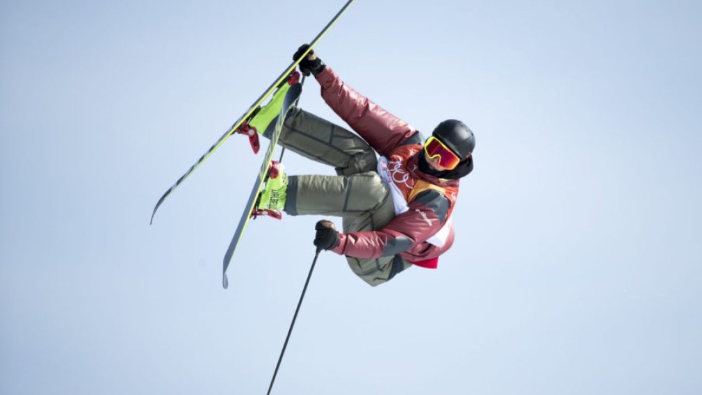 Alex Beaulieu-Marchand a remporté le bronze en ski slopestyle, à PyeongChang. (Photo/David Jackson)