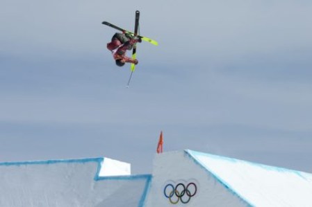 Alex Beaulieu-Marchand a gagné la première médaille de l'histoire du Canada en ski slopestyle.(Photo/David Jackson)