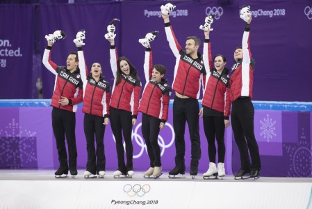 equipe-canada-patinage artistique-par equipes-pyeongchang 2018