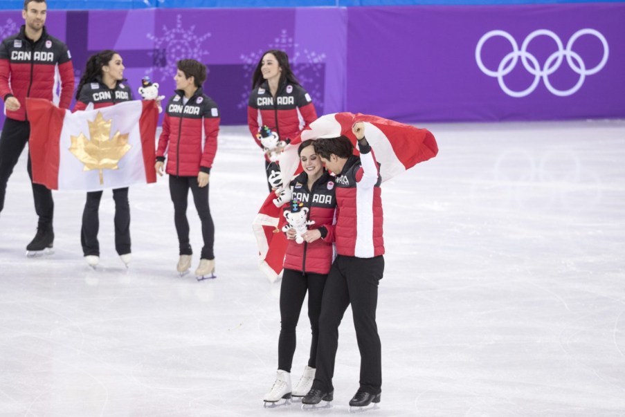 equipe-canada-tessa-virtue-scott-moir-par equipes-pyeongchang 2018
