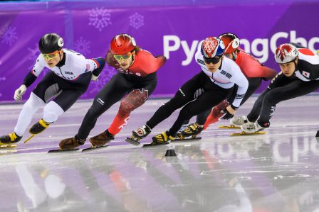 Equipe Canada-Patinage de vitesse sur courte piste-Samuel Girard-Charles Hamelin-Pyeongchang 2018