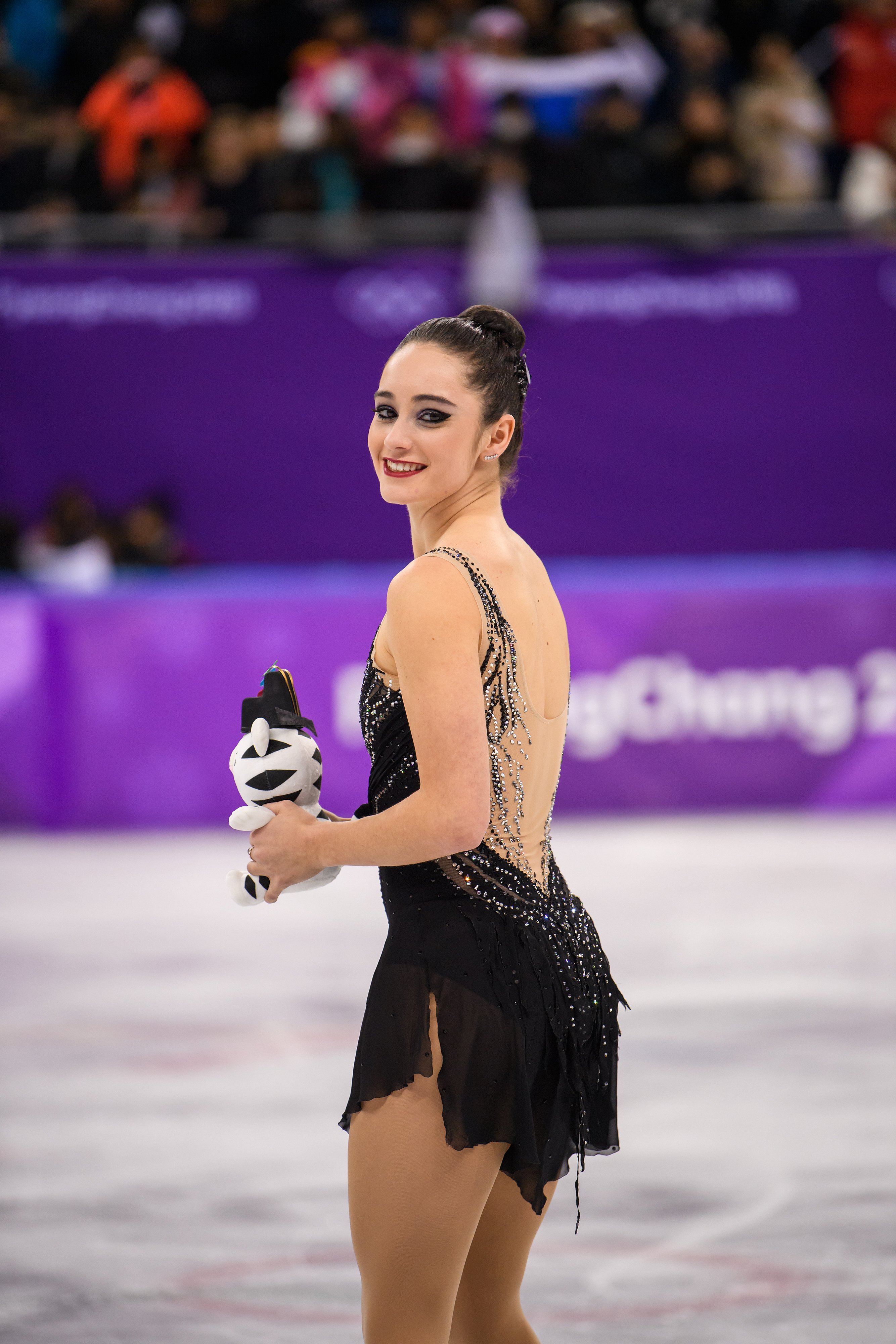 PYEONGCHANG, CORÉE DU SUD - 23 FÉVRIER: Kaetlyn Osmond remporte sa deuxième médaille des Jeux de PyeongChang.(Photo par Vincent Ethier/COC)