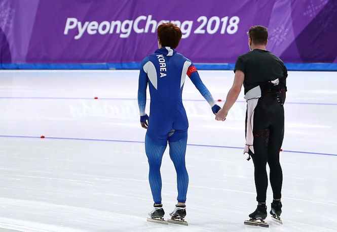 Equipe Canada-Patinage de vitesse sur longue piste-Alexandre st-jean-pyeongchang 2018