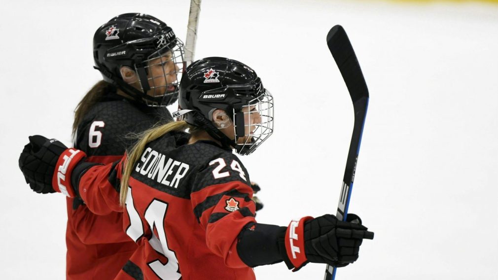 Les Canadiennes remportent le bronze au Mondial de hockey