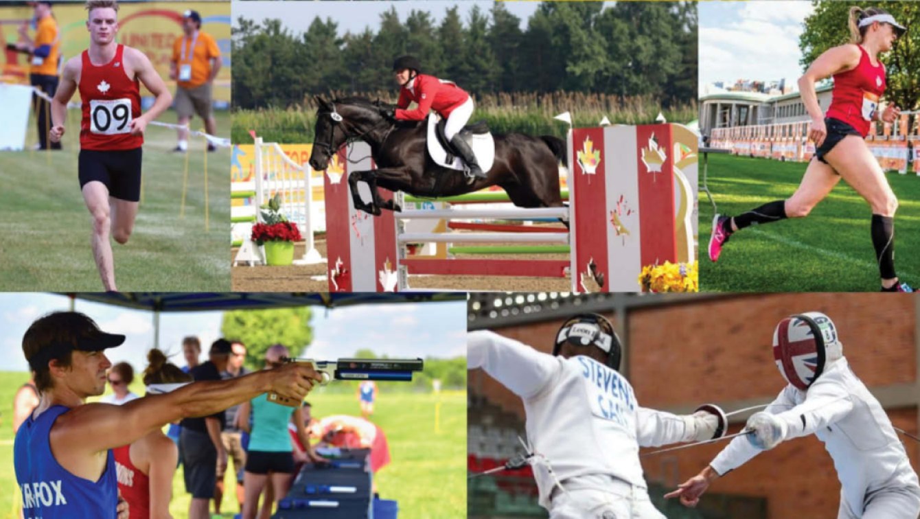 Cinq athlètes nommés au sein de l’équipe canadienne de pentathlon