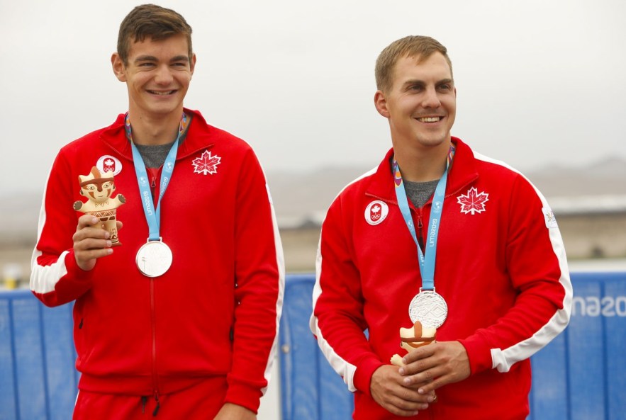 Équipe Canada Canoe Sprint Jarret Kenke et Jacob Steele Lima 2019 Équipe Canada Canoe Sprint Jarret Kenke et Jacob Steele Lima 2019