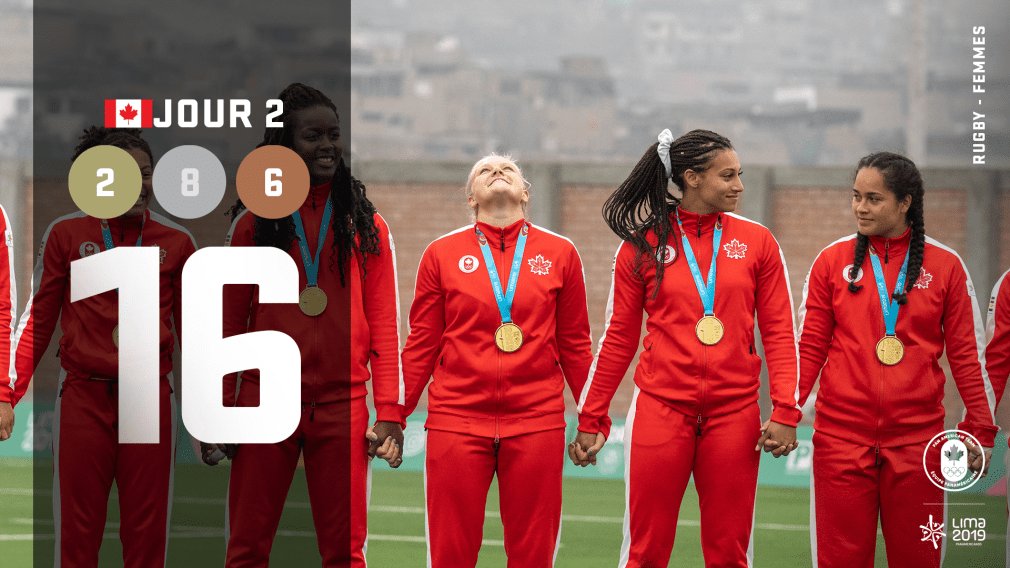 Lima 2019 | Jour 2 : La première médaille d’or d’Équipe Canada est récoltée à Lima 2019