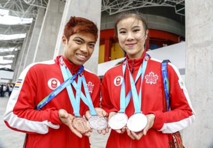 michelle-lee-jinsu-ha-equipe-canada Abbas Assadian Jr et Jinsu Ha