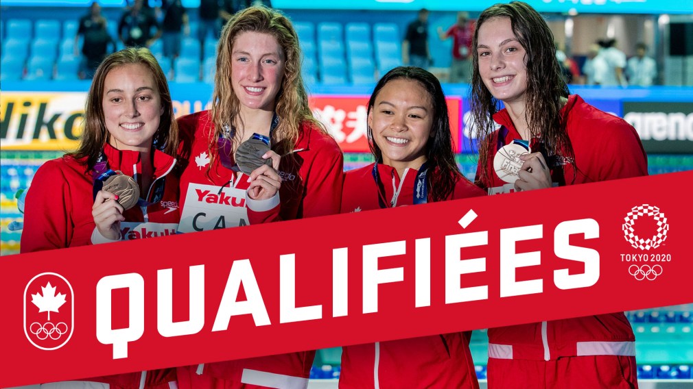 Mondiaux FINA: Les Canadiennes en bronze au relais 4×200 m