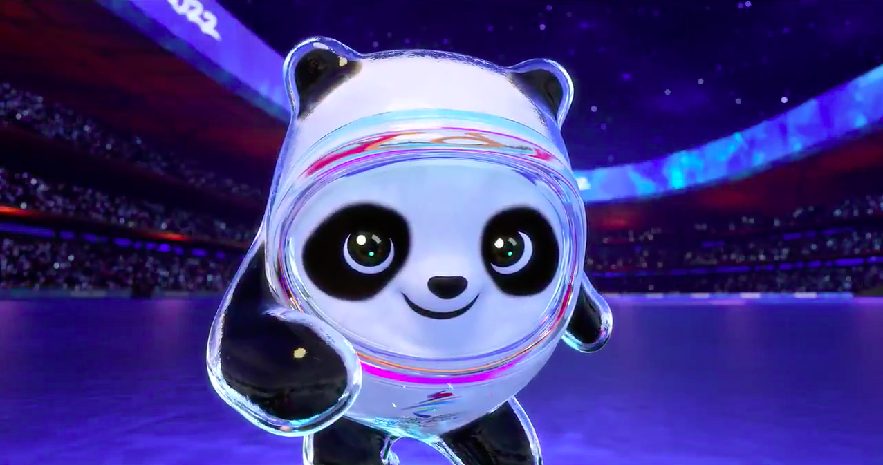 2022 Jeux Olympiques d hiver jeu panda Jouet Jouet Cadeau souvenir