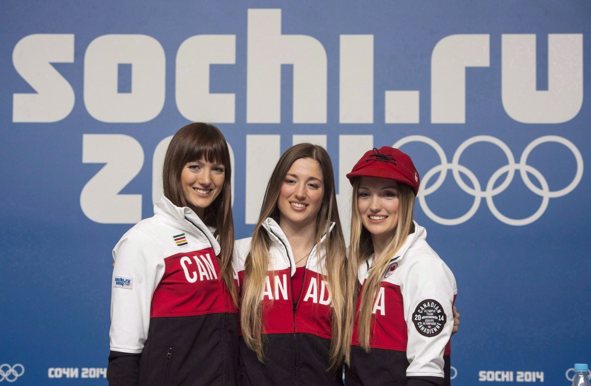 Maxime, Chloé et Justine Dufour-Lapointe