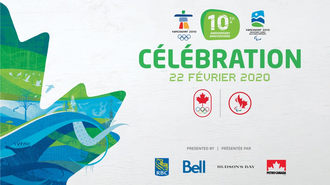 Célébration du 10e anniversaire des Jeux de Vancouver 2010