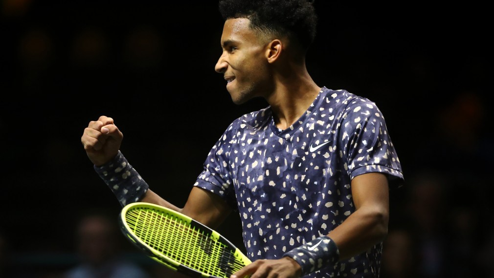 Félix Auger-Aliassime passe en finale à Rotterdam