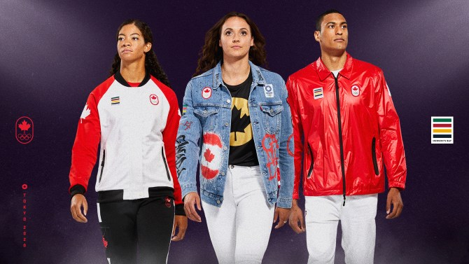 Équipe Canada et La Baie d’Hudson dévoilent les uniformes pour Tokyo 2020