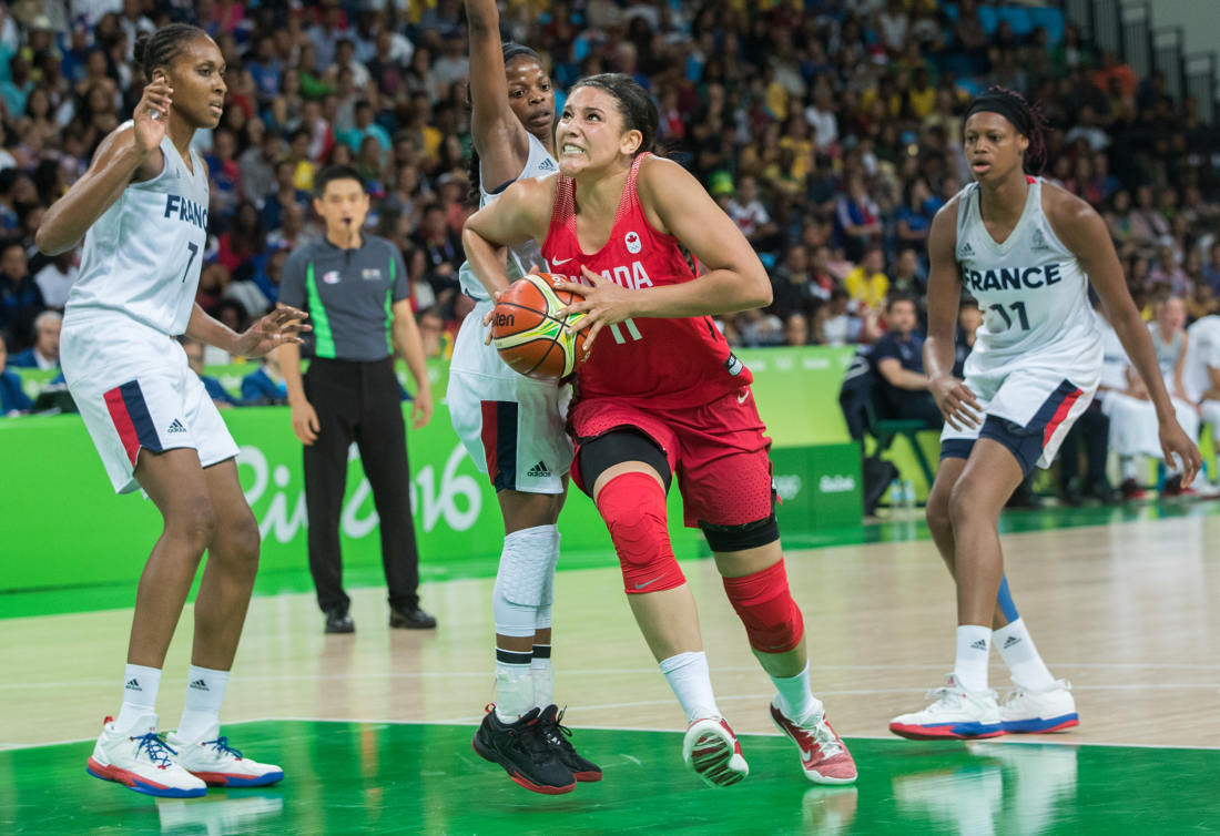 La formation feminine de basketball d Equipe Canada prete a viser un podium olympique Equipe Canada Site officiel de l equipe olympique