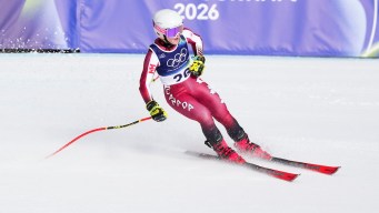 Cassidy Gray termine une course.