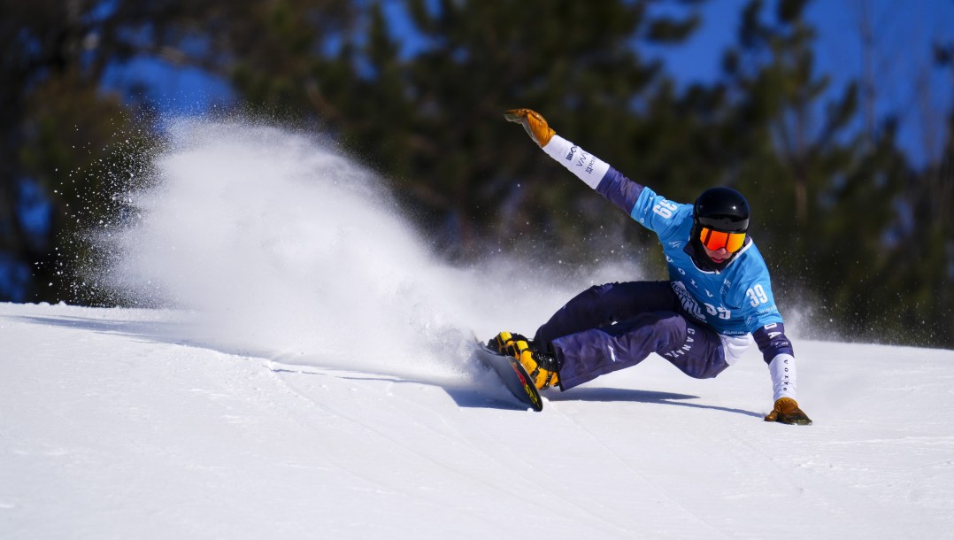 Arnaud Gaudet en action.