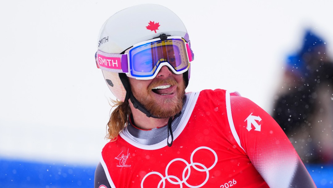 Jared Schmidt tout sourire.