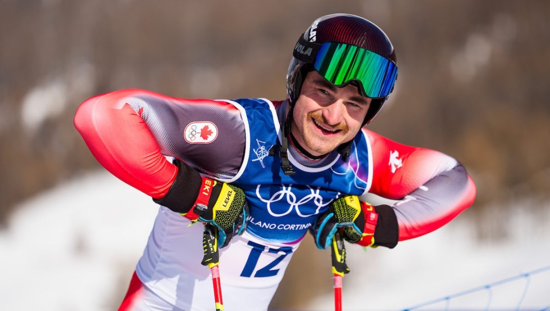 Reece Howden tout sourire.