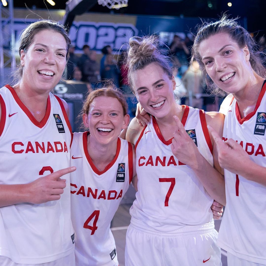Équipe Canada sacrée championne des Séries féminines de la FIBA 3x3