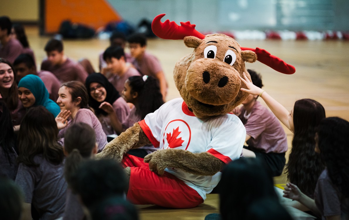 Des étudiants avec Komak