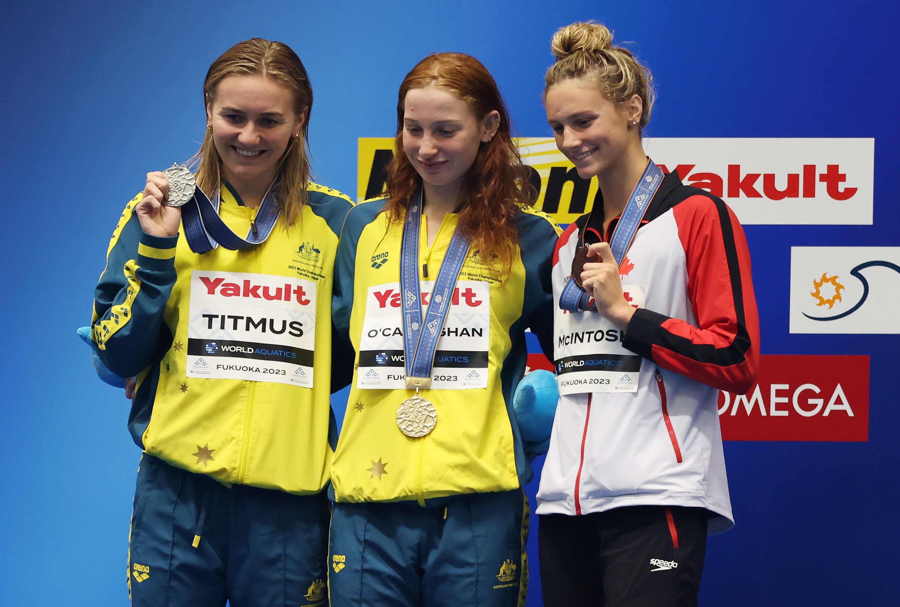 Summer McIntosh Gagne La Médaille De Bronze Du 200 M Libre Aux ...