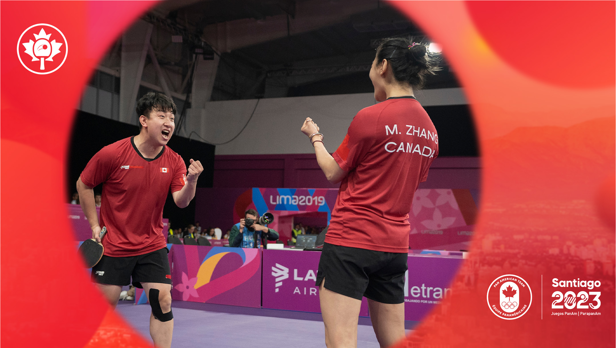 Equipo canadiense de tenis de mesa nominado para los Juegos Panamericanos 2023 en Santiago – Team Canada