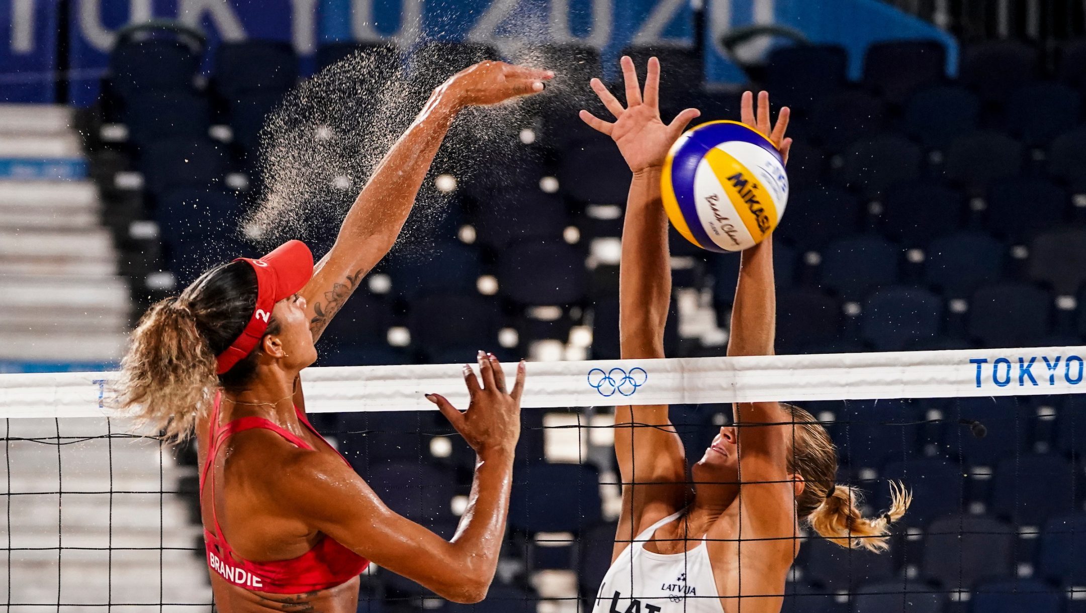 Poster Volleyball Fille - Sportive Citation Déco Chambre - Amour Du Jeu