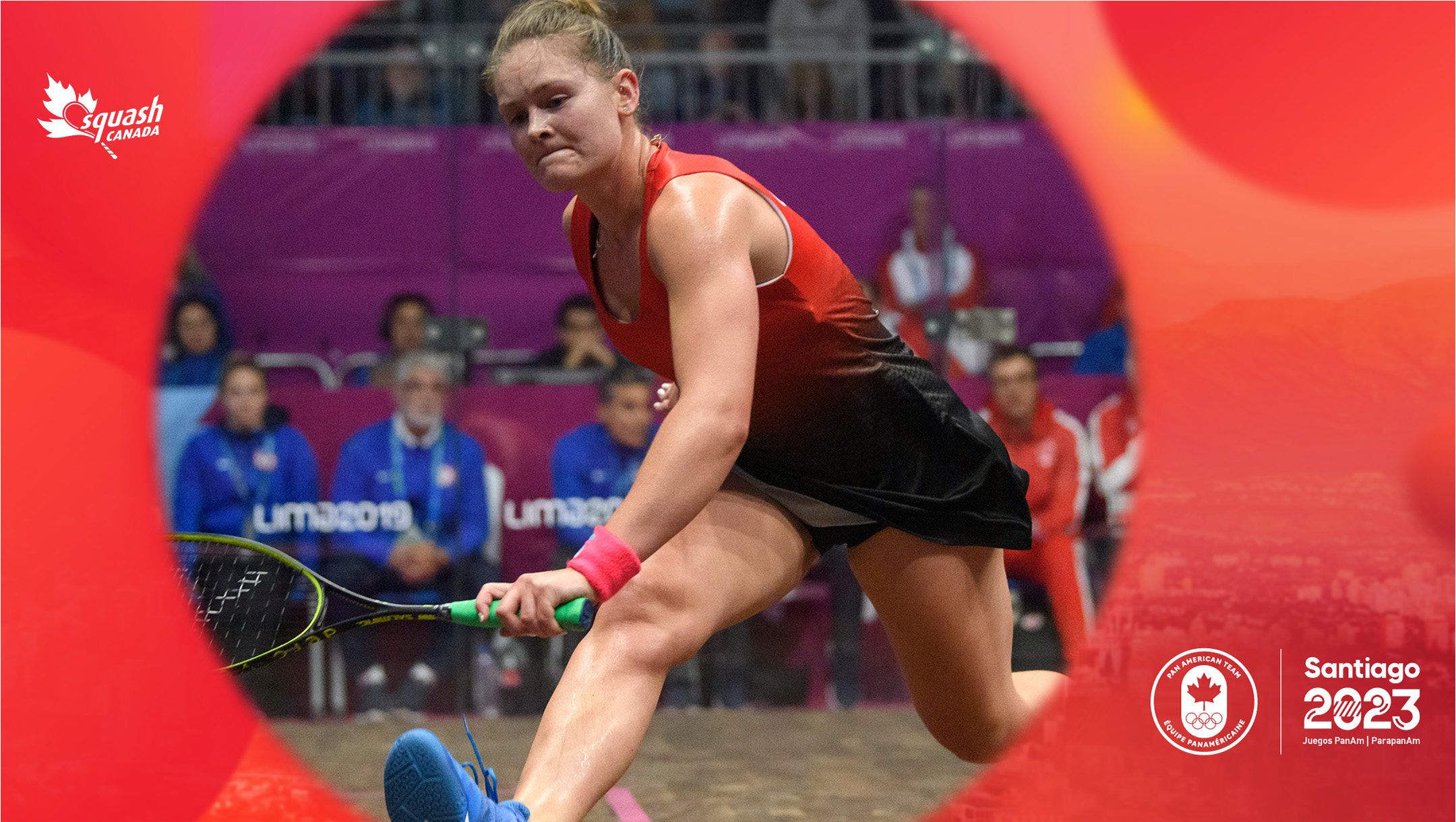 Dévoilement de l’équipe canadienne de squash pour les Jeux de Santiago