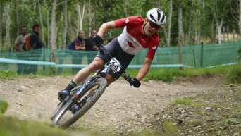 Gunnar Holmgren en action.