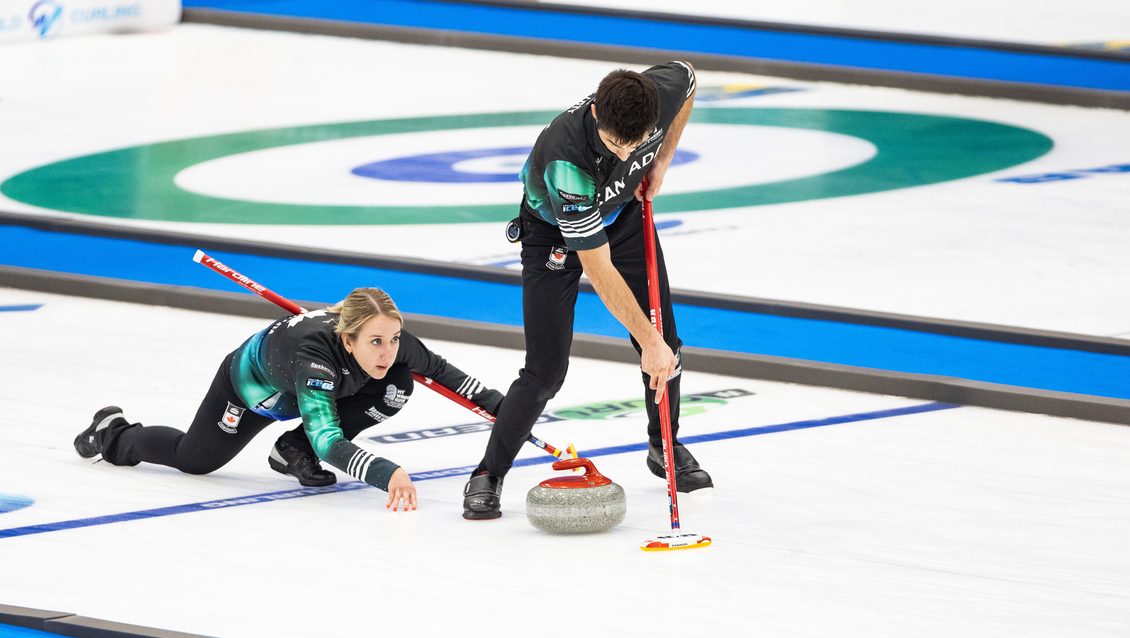 Équipe Canada accède aux éliminatoires au Championnat du monde de
curling double mixte