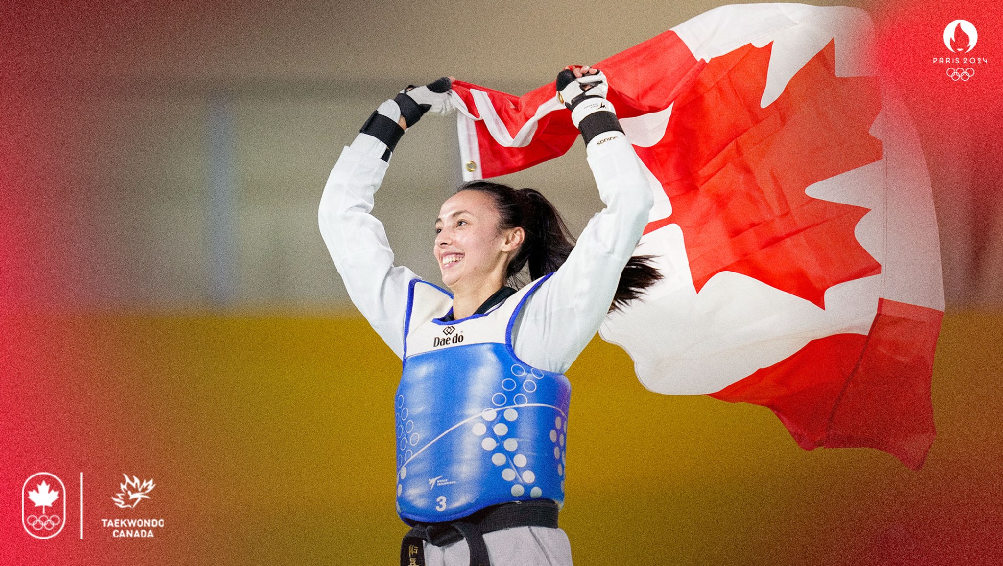 Le taekwondo est la première équipe nommée au sein de l’Équipe
olympique canadienne pour Paris 2024