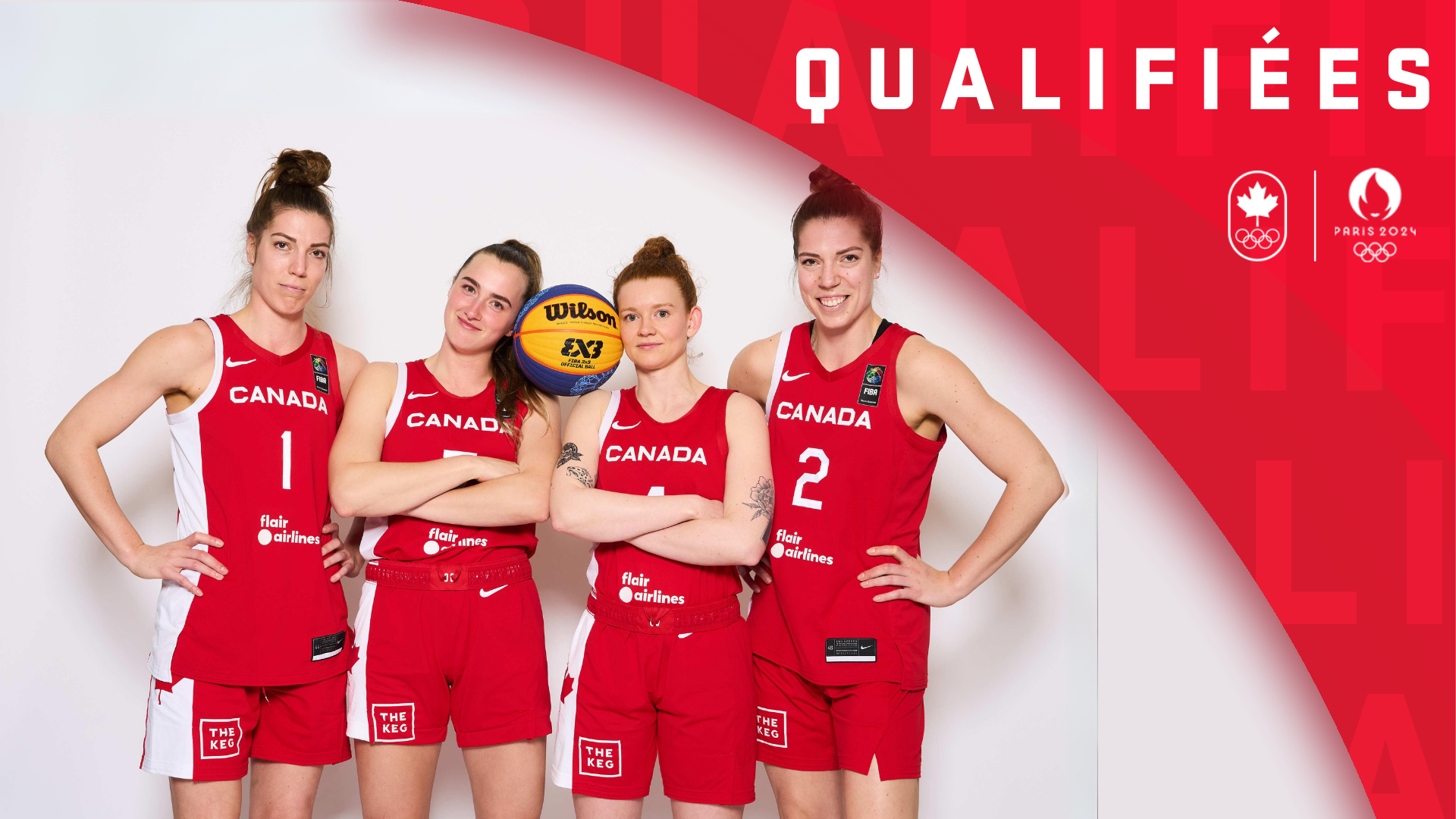 Basketball 3×3 féminin : Équipe Canada se qualifie pour Paris 2024