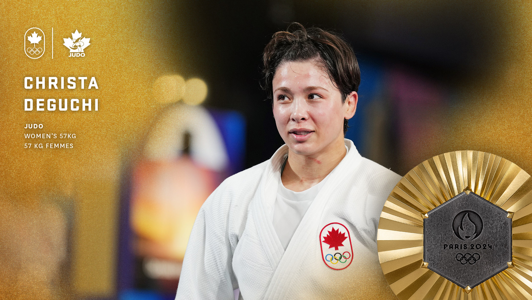 Christa Deguchi remporte une médaille d'or en judo à Paris 2024