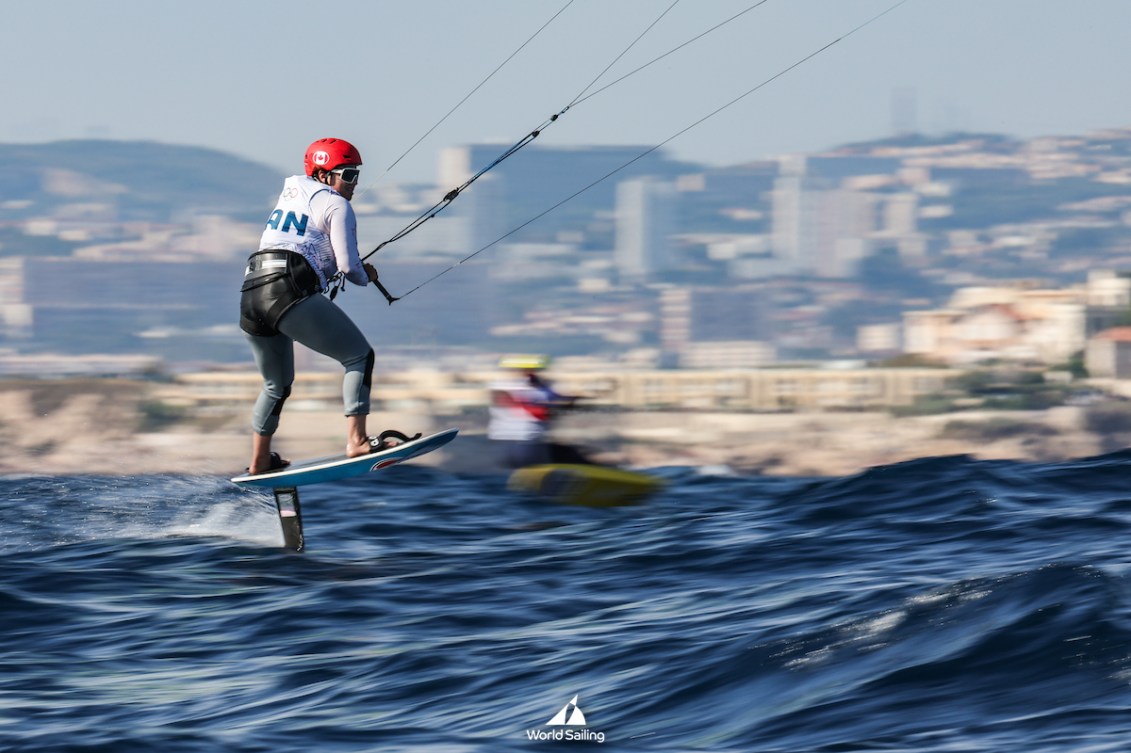 Emily Bugeja en Formula Kite.