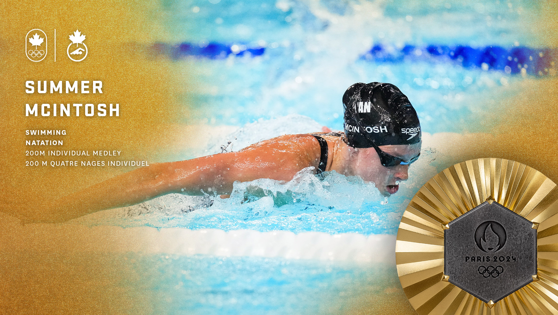 Summer McIntosh wins gold in 200m individual medley – Team Canada