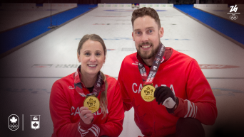 Jocelyn Peterman et Brett Gallant