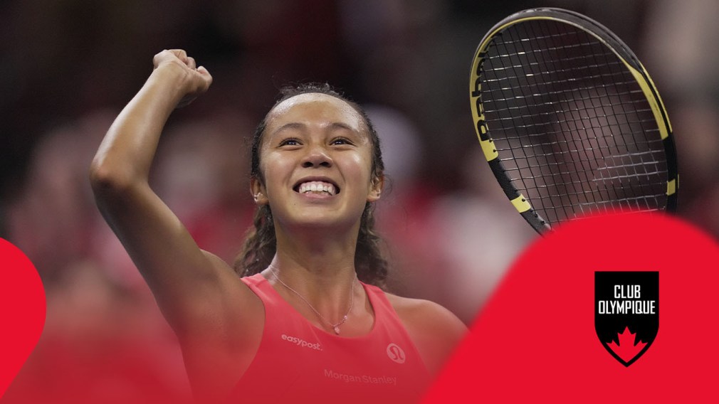 Gagnez une veste d’Équipe Canada signée par olympienne Leylah Fernandez