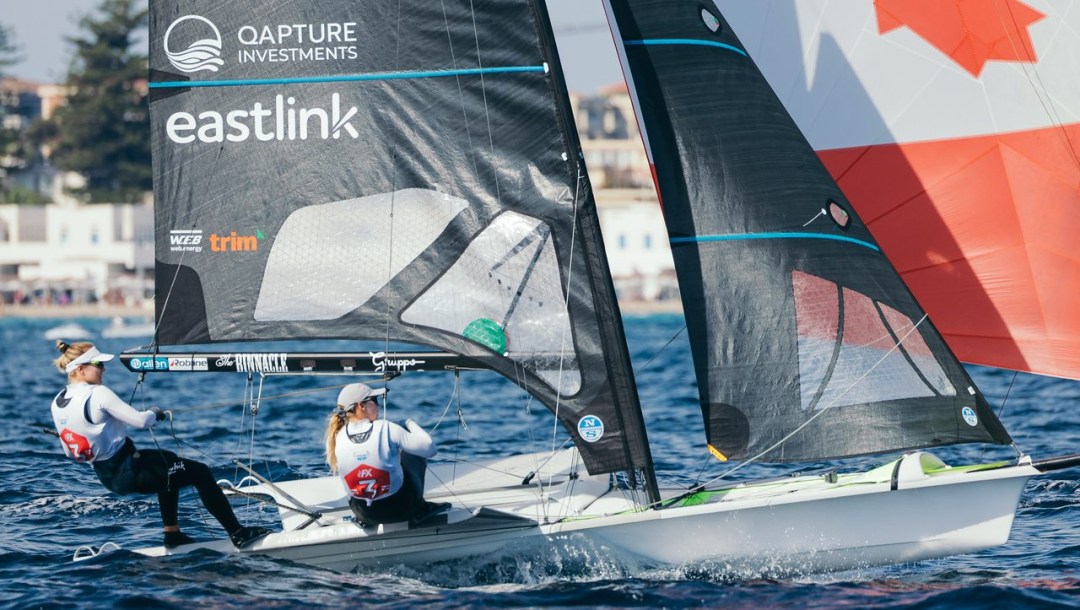 Antonia et Georgia Lewin-LaFrance en action.