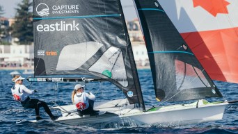 Antonia et Georgia Lewin-LaFrance en action.