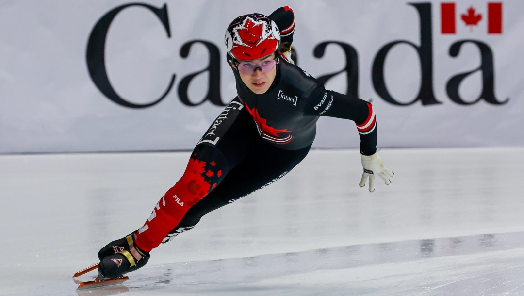 Courtney Sarault en action.