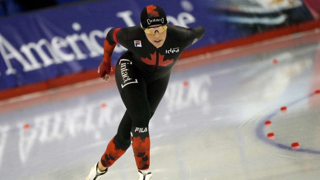 Valérie Maltais en action.