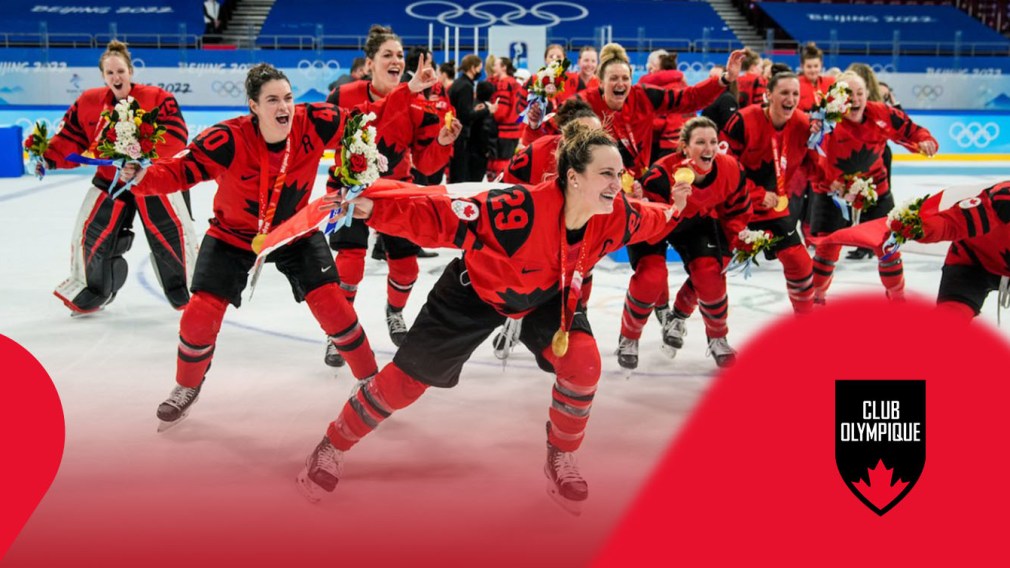 Gagnez une veste d’Équipe Canada signée par l’équipe de hockey féminin de Beijing 2022