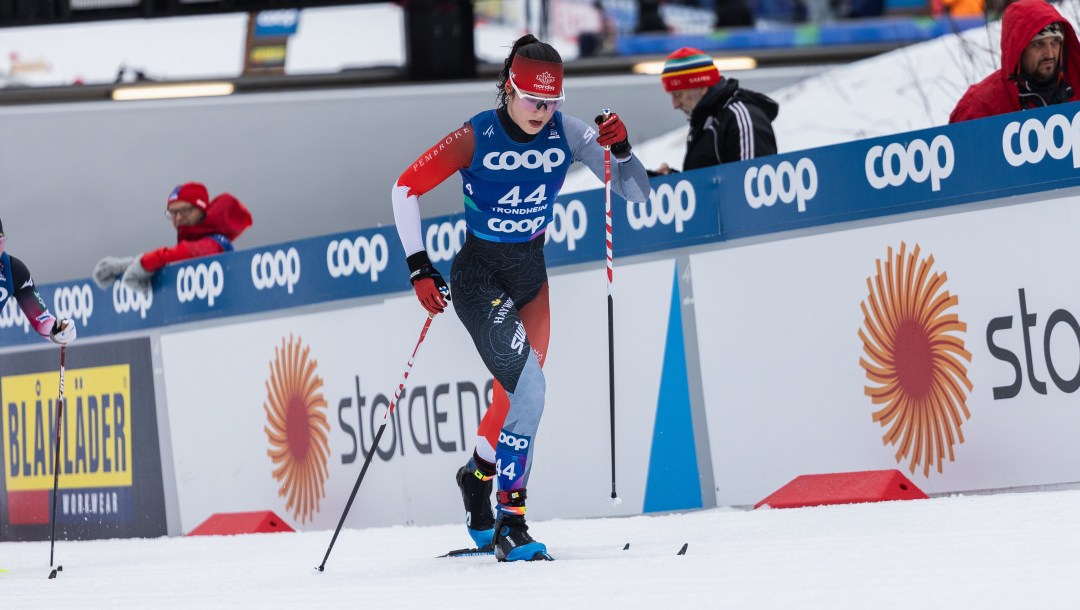 Alison Mackie en action.