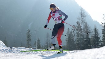 Sonjaa Schmidt en action.