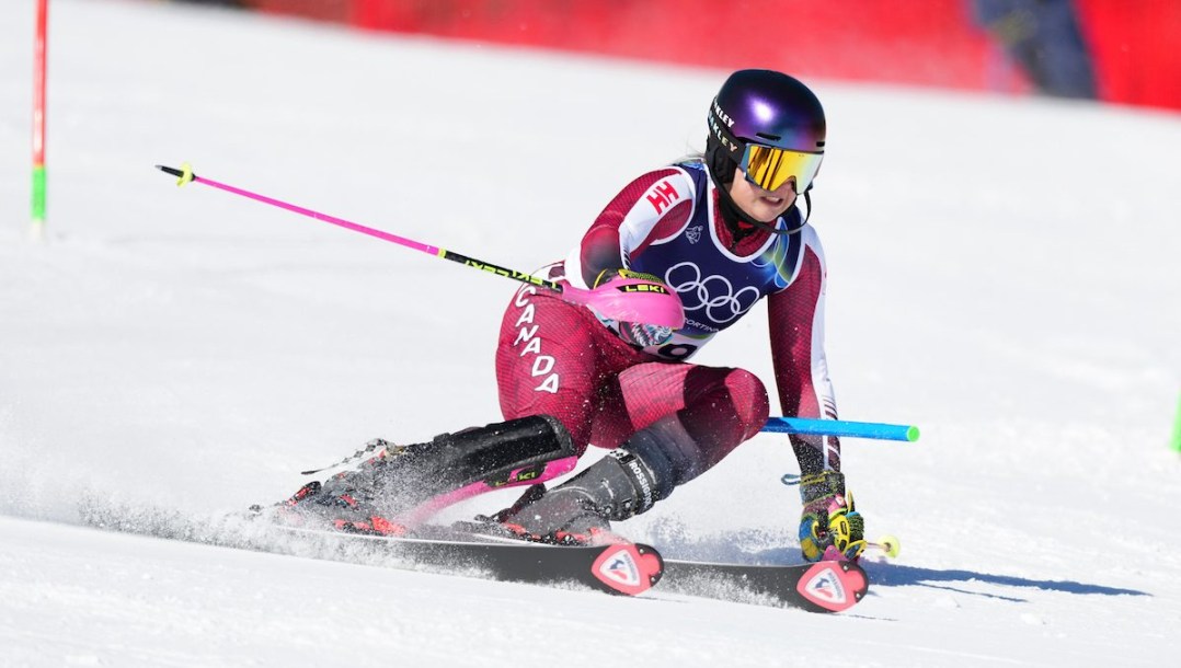 Kiki Alexander en ski.