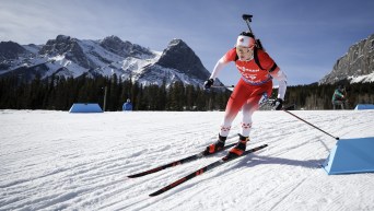 Benita Peiffer en action.