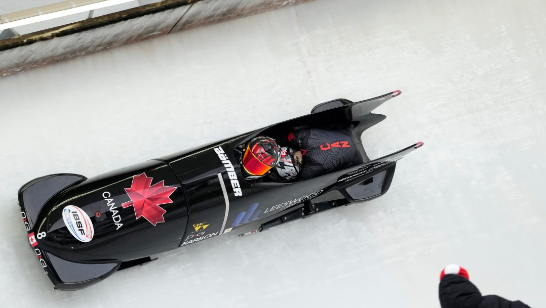 Skylar Sieben en bob à deux.